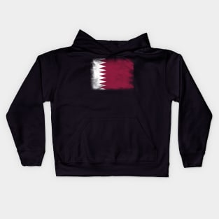 Qatar Flag Kids Hoodie